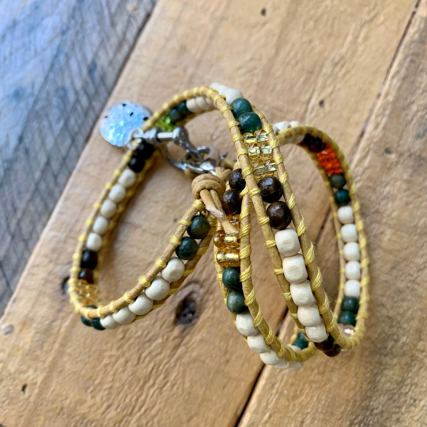 Wooden Beads Wrap Bracelet