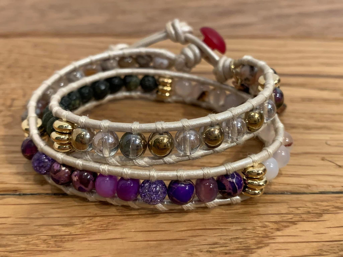 Gold & Silver Beaded Bracelet - ByMNC