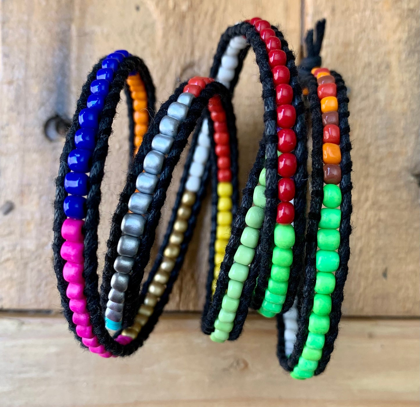Neon Rainbow Wrap Bracelet - ByMNC
