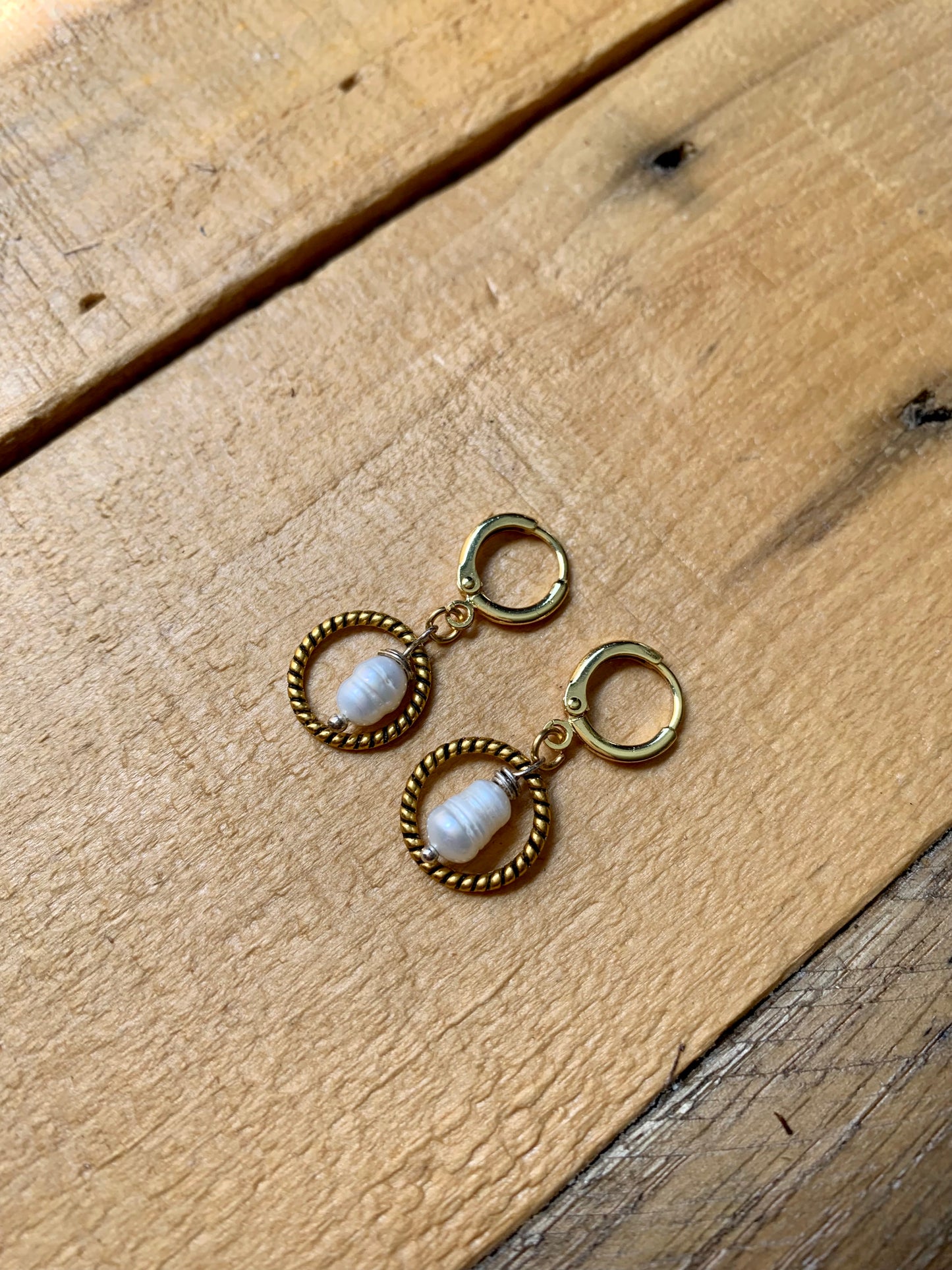 Gold Earrings - ByMNC