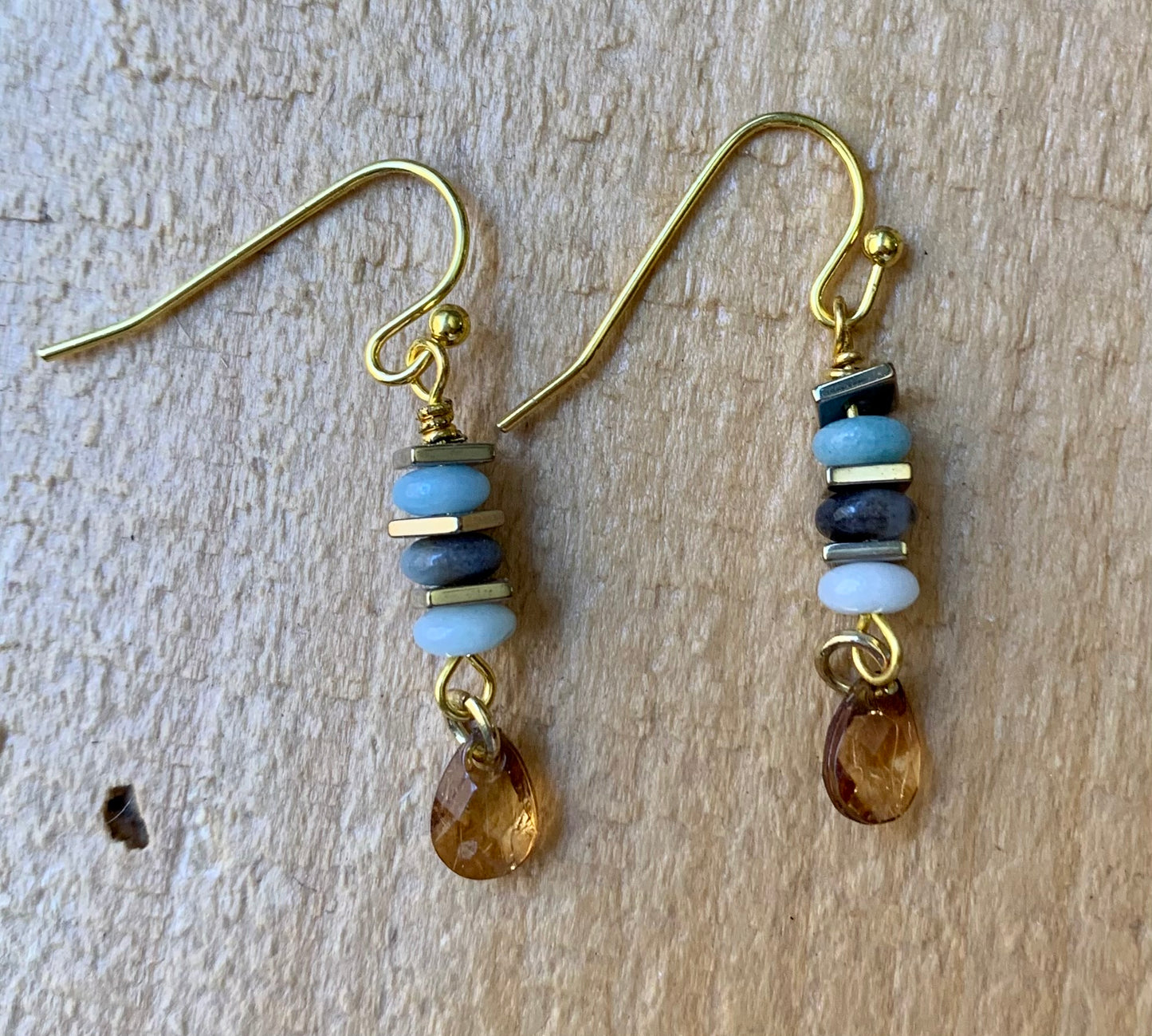 Tropical Blue Earrings - ByMNC