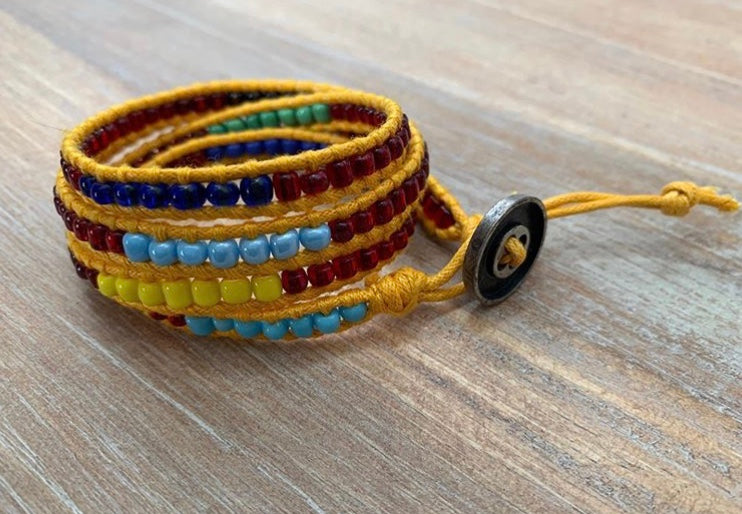 Multicolor Wrap Bracelet - ByMNC