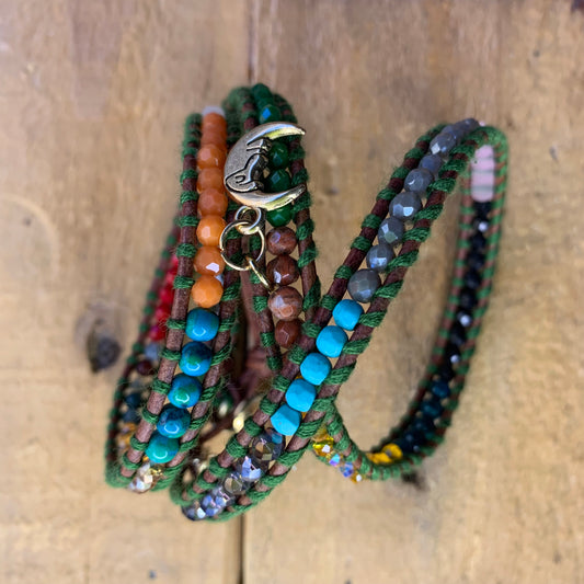 Colored Wrap Bracelet