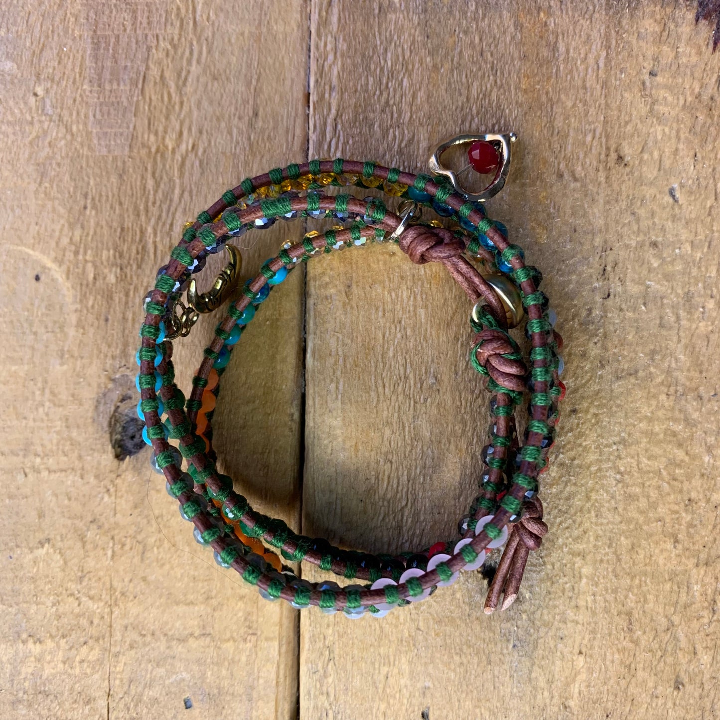 Colored Wrap Bracelet
