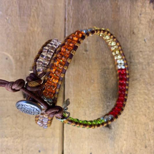 Bright Colored Wrap Bracelet