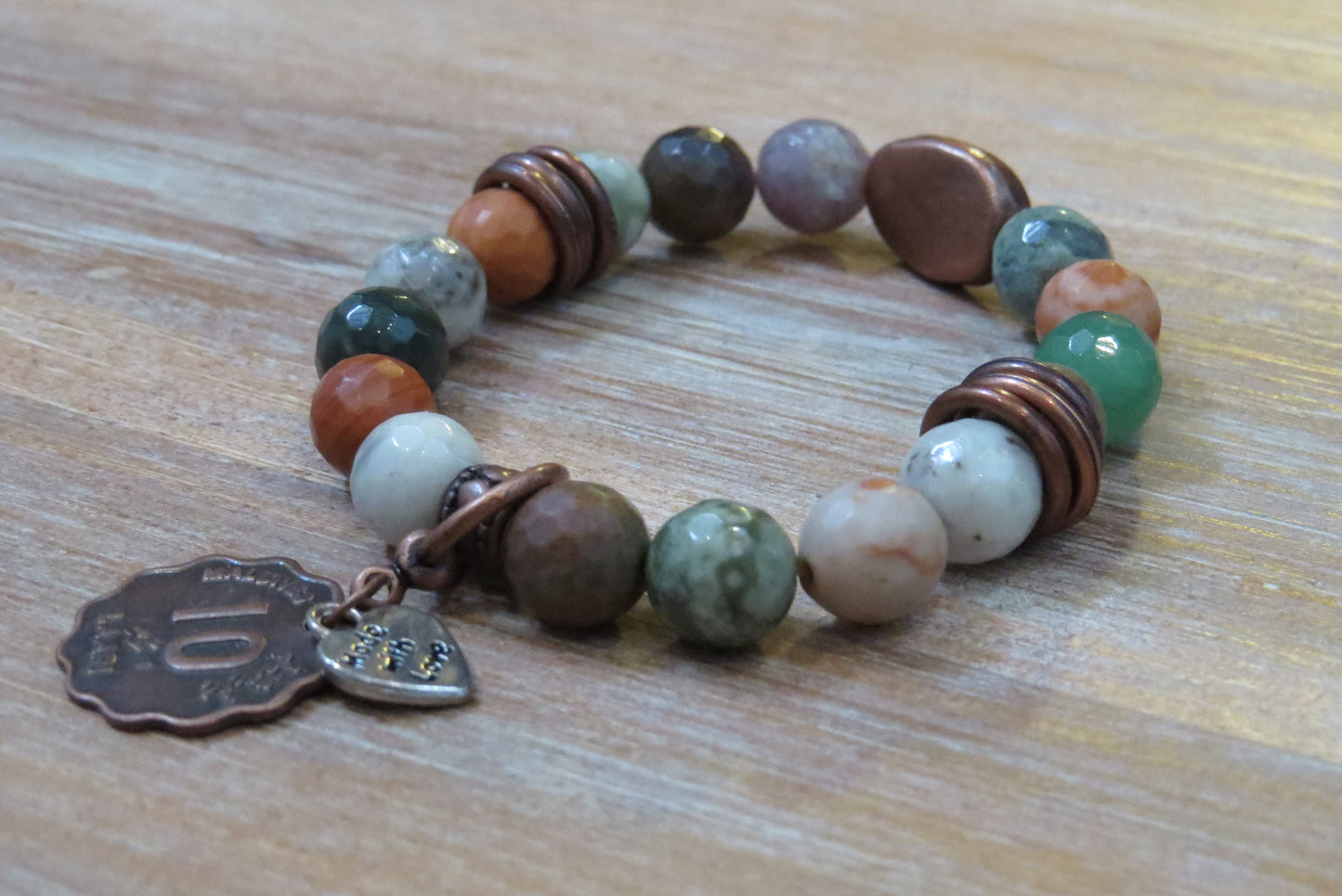 Cool Toned Beaded Bracelet - ByMNC