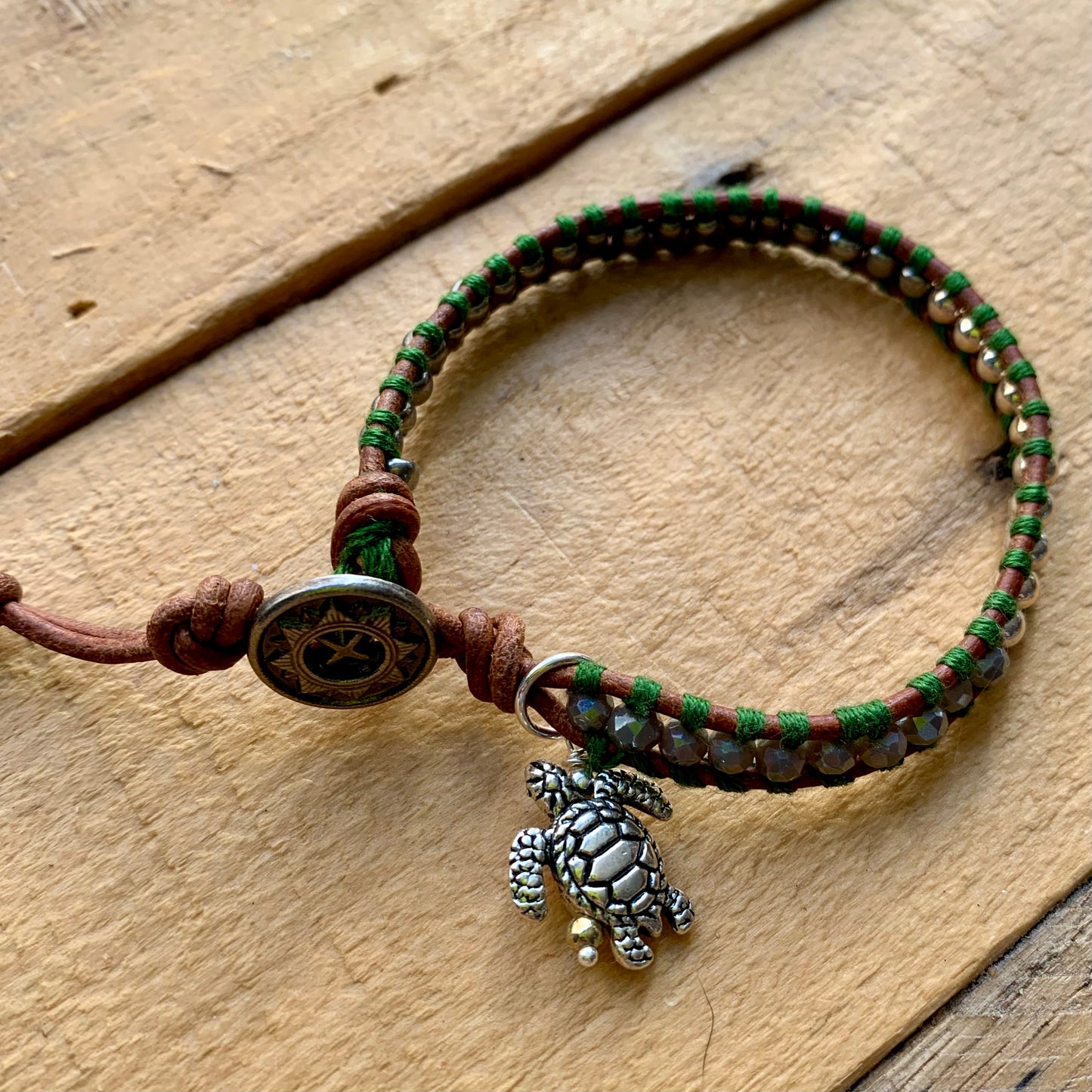 Silver Single Wrap Bracelet