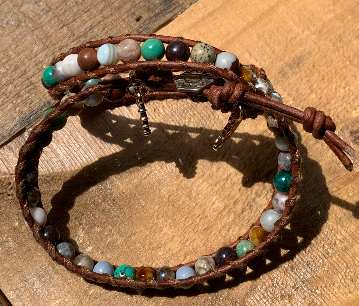 Lotus Flower Wrap Bracelet - ByMNC