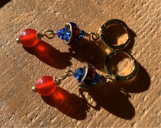 Red Earrings - ByMNC