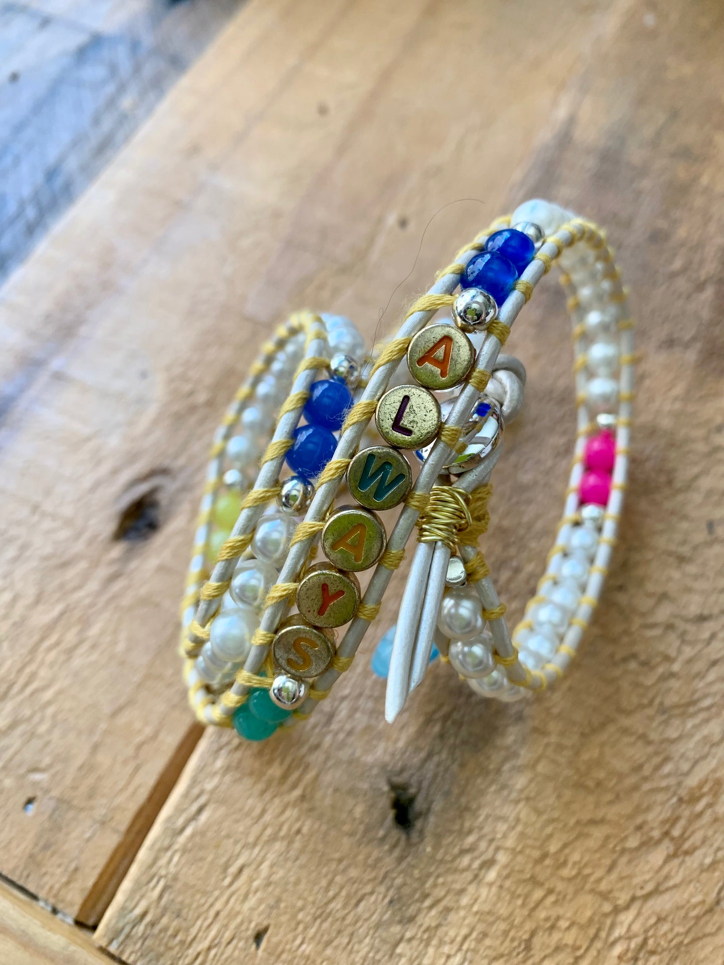 Always Smile Wrap Bracelet