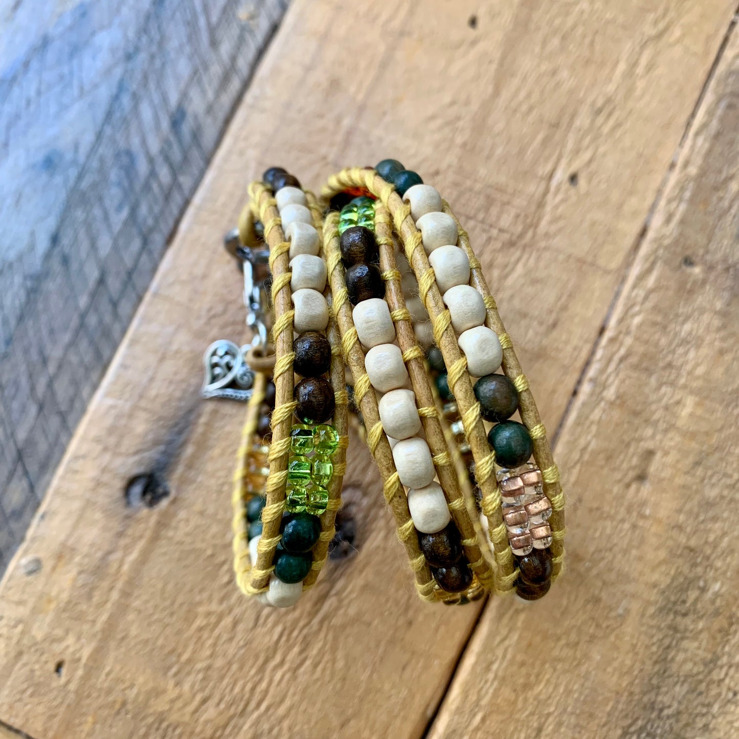 Wooden Beads Wrap Bracelet