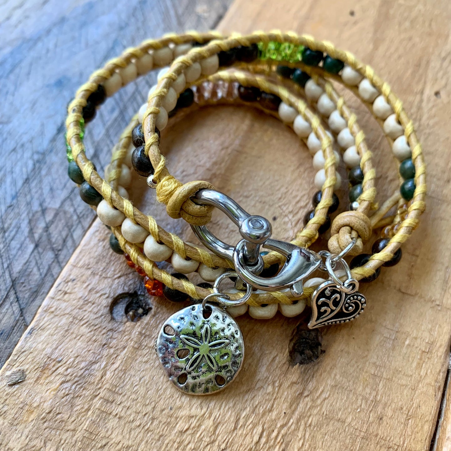 Wooden Beads Wrap Bracelet