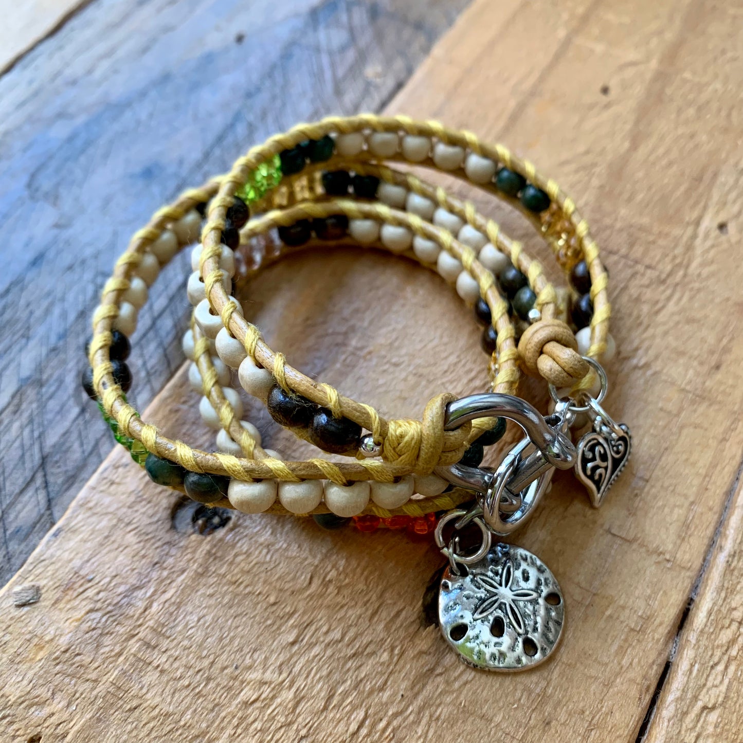 Wooden Beads Wrap Bracelet