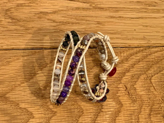 Gold & Silver Beaded Bracelet - ByMNC