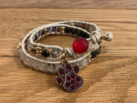 Gold & Silver Beaded Bracelet - ByMNC