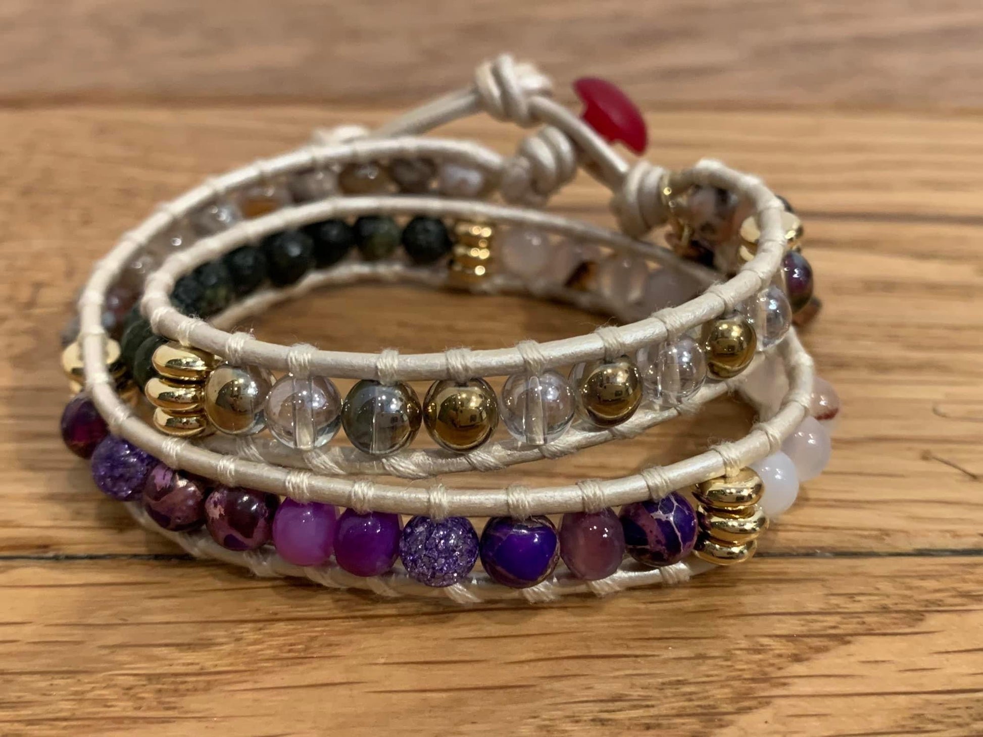 Gold & Silver Beaded Bracelet - ByMNC