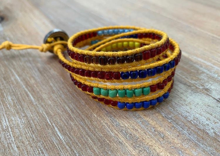 Multicolor Wrap Bracelet - ByMNC