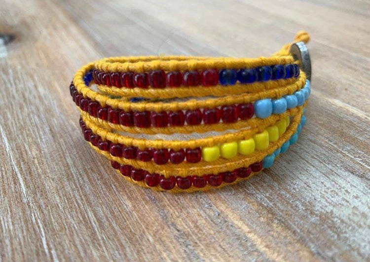 Multicolor Wrap Bracelet - ByMNC