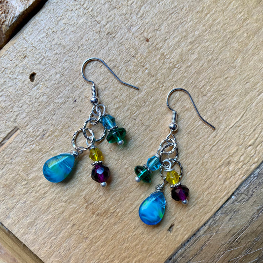 Rainbow Drop Earrings - ByMNC