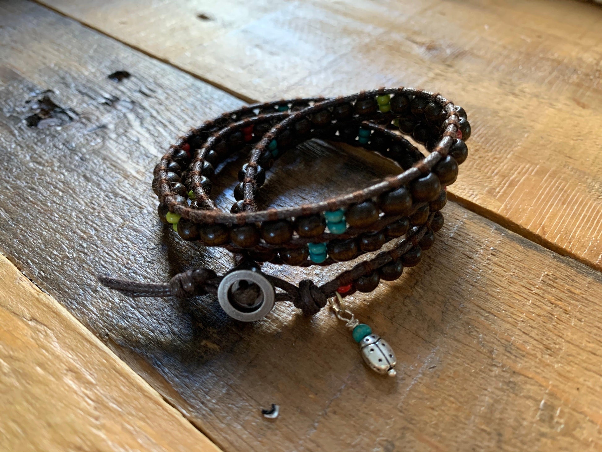 Brown Wrap Bracelet - ByMNC