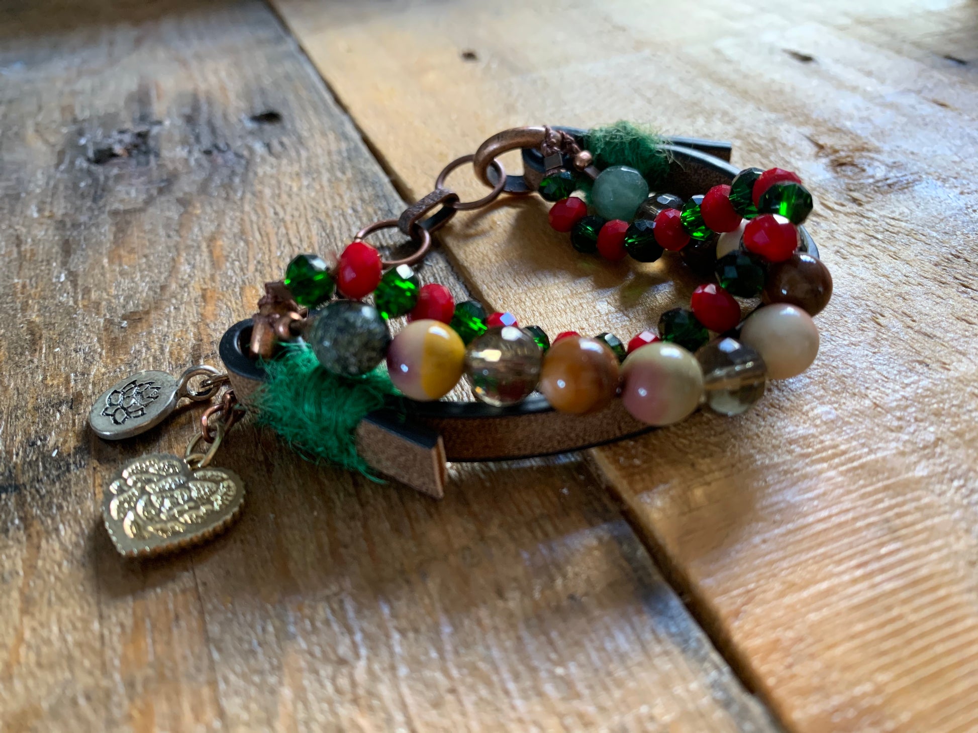 Lotus Flower Charm Bracelet - ByMNC