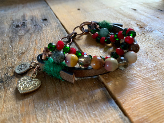 Lotus Flower Charm Bracelet - ByMNC