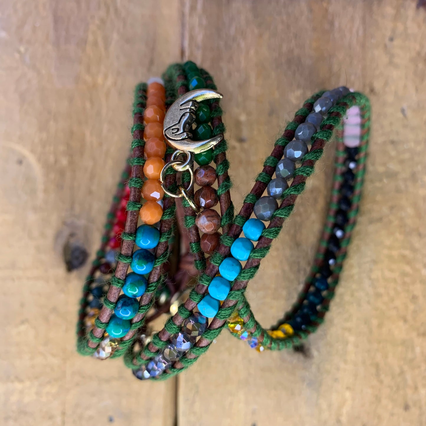 Colored Wrap Bracelet