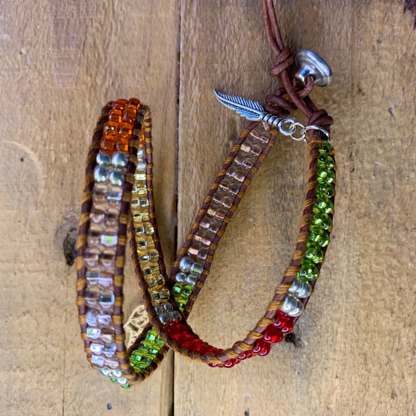 Bright Colored Wrap Bracelet