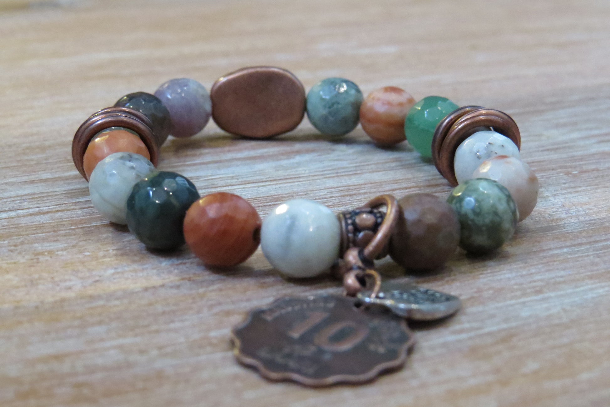 Cool Toned Beaded Bracelet - ByMNC