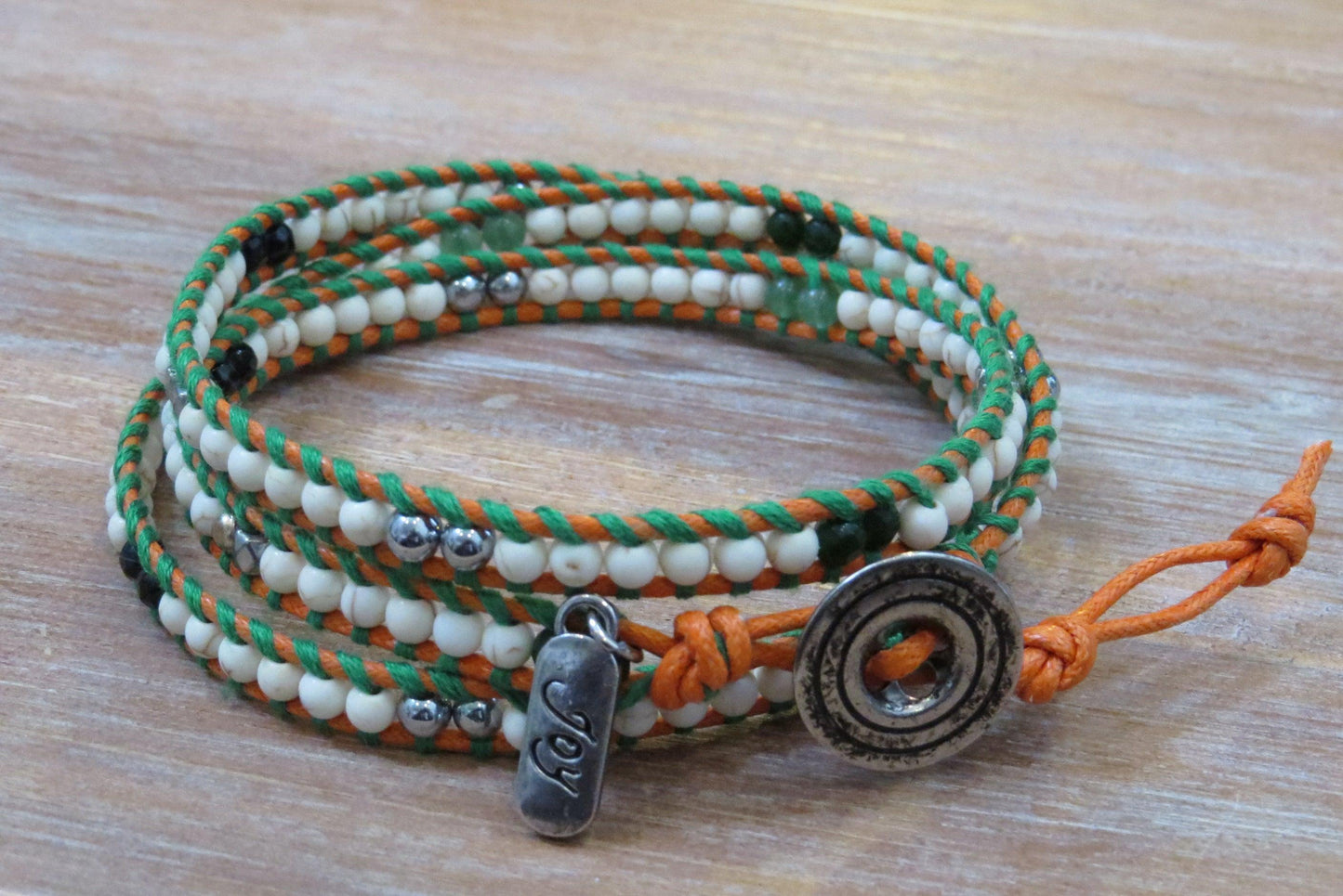 Bright White Wrap Bracelet - ByMNC