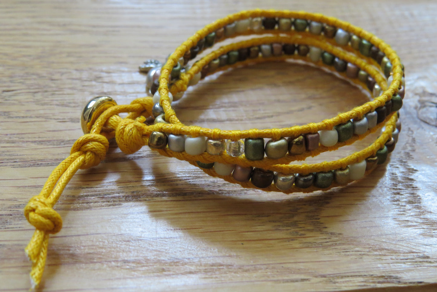 Yellow Wrap Bracelet - ByMNC
