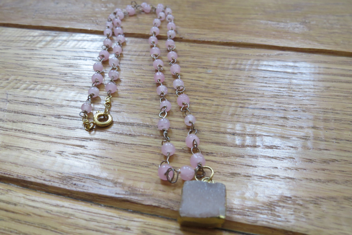 Pink Charmed Necklace - ByMNC