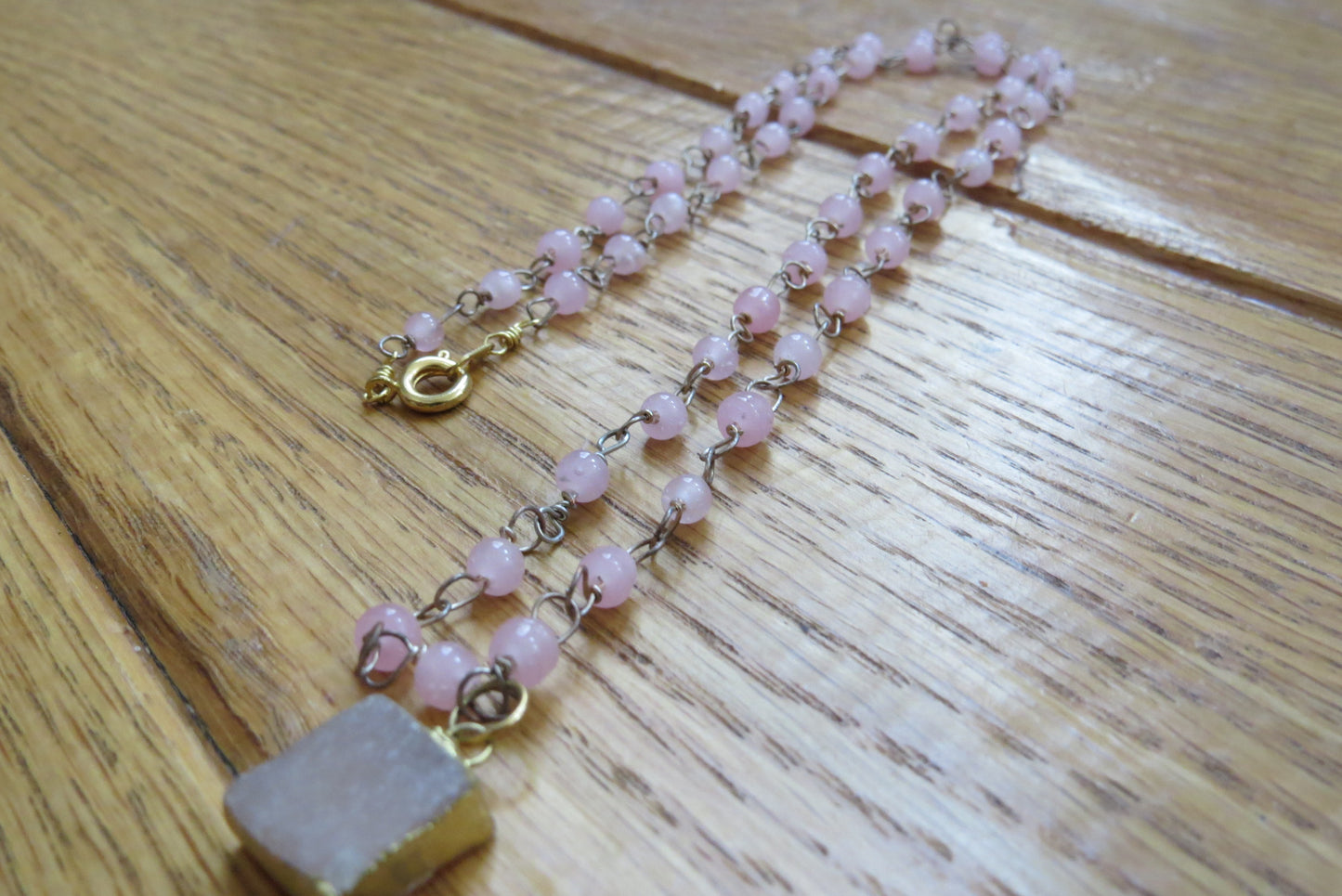 Pink Charmed Necklace - ByMNC