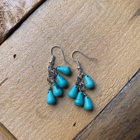 Cross Chain Turquoise Set - ByMNC