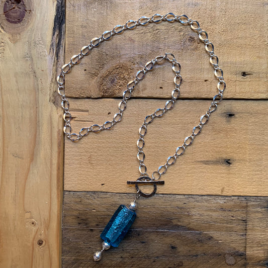 Silver Chain Necklace Set - ByMNC