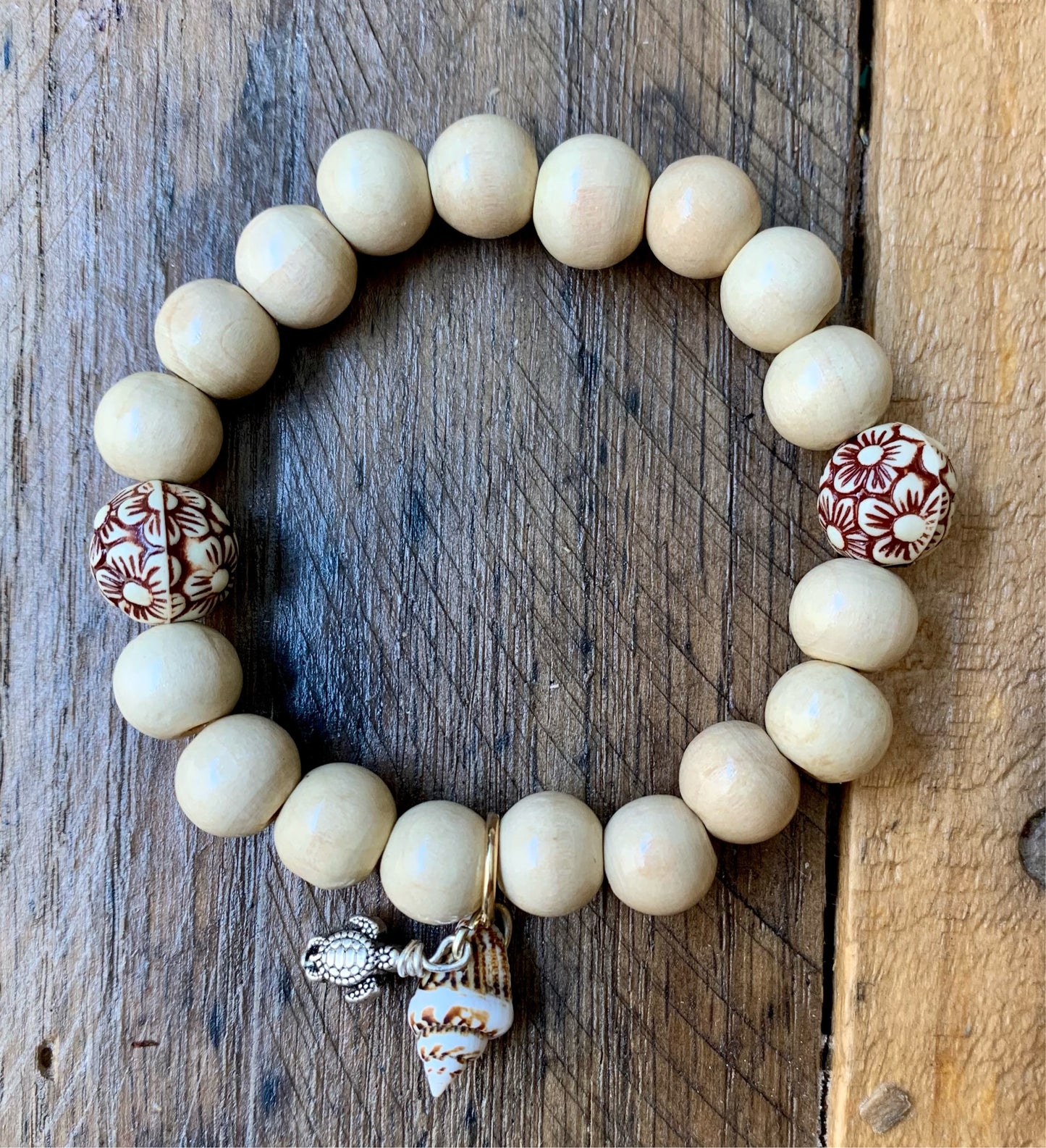 Floral Beaded Bracelet - ByMNC