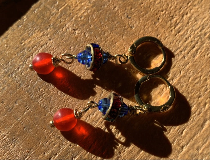 Red Earrings - ByMNC