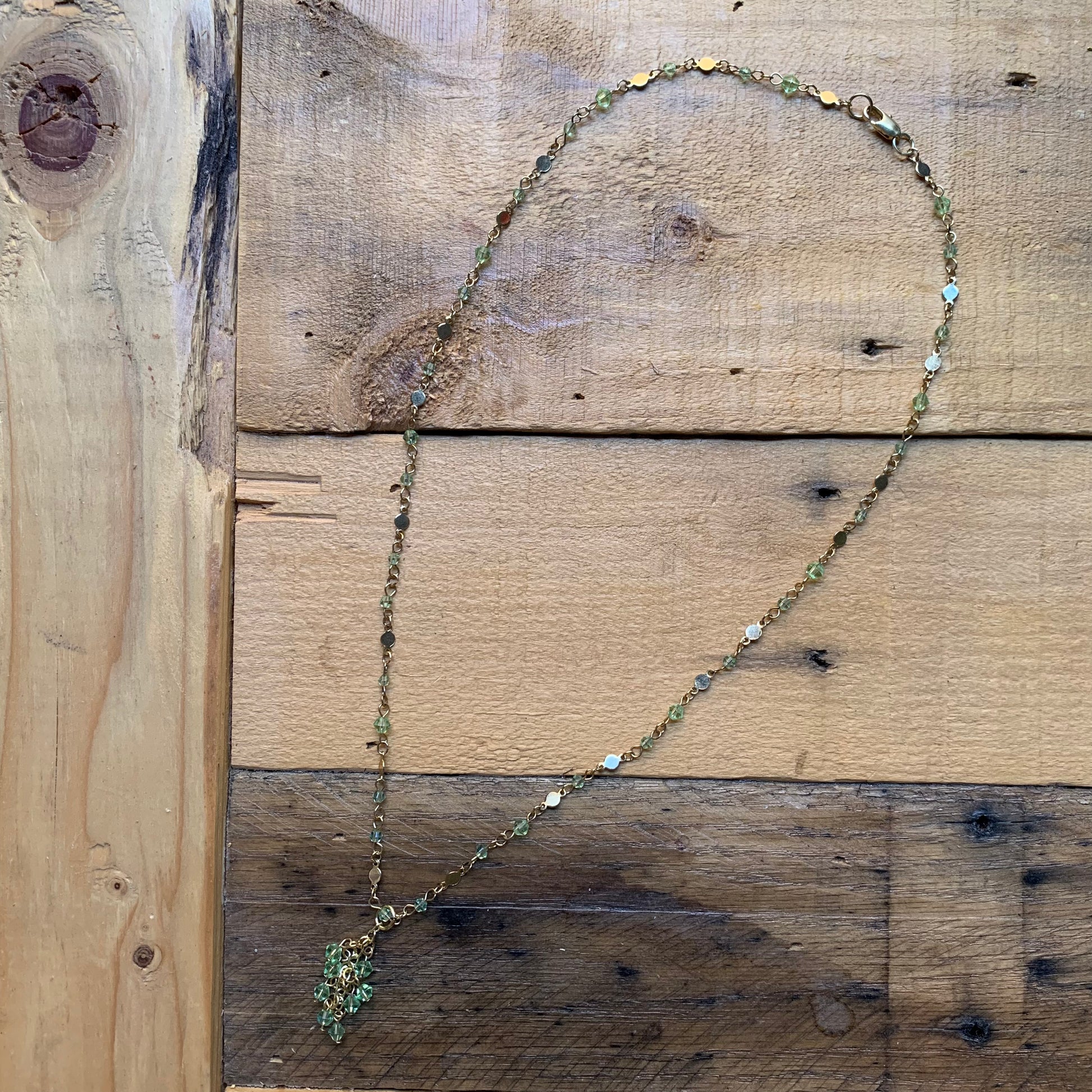Dainty Gold Beaded Necklace - ByMNC
