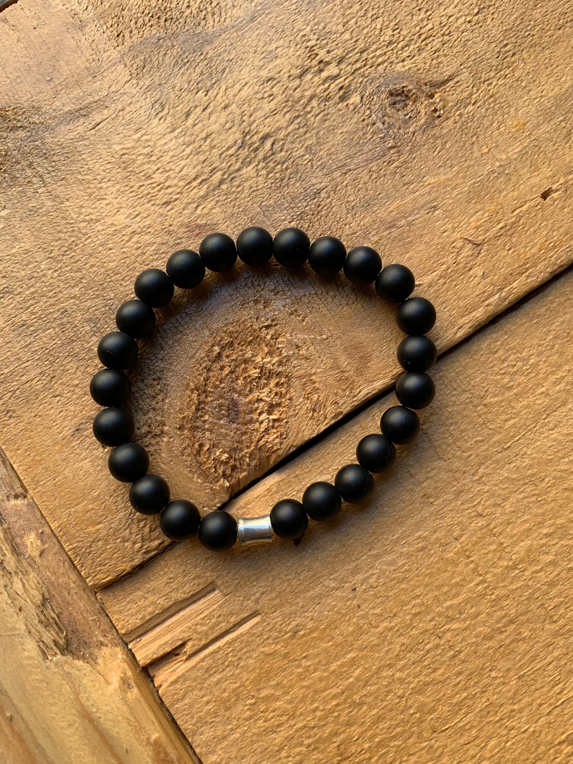 Black Out Beaded Bracelet - ByMNC