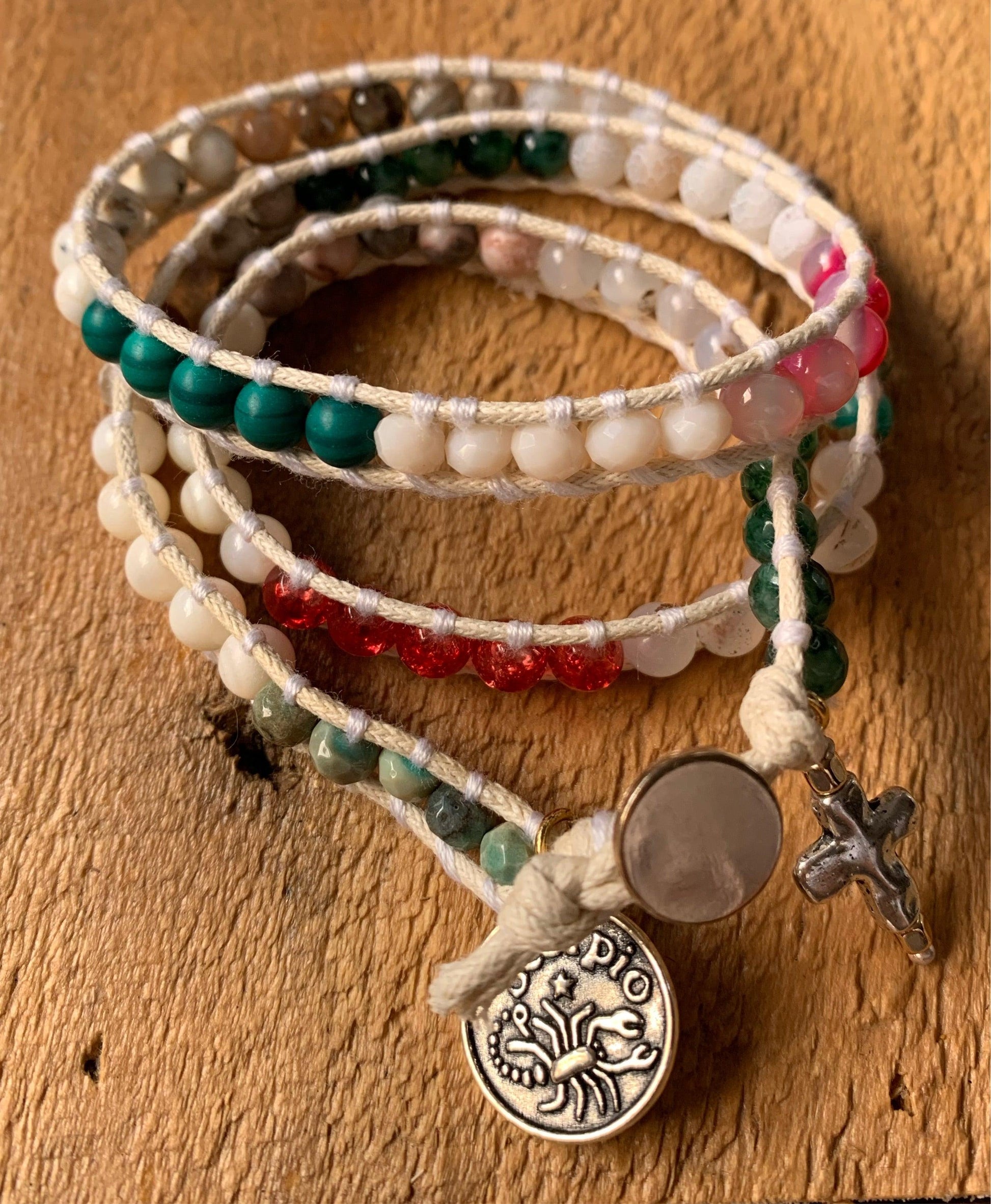 Bright White Wrap Bracelet - ByMNC