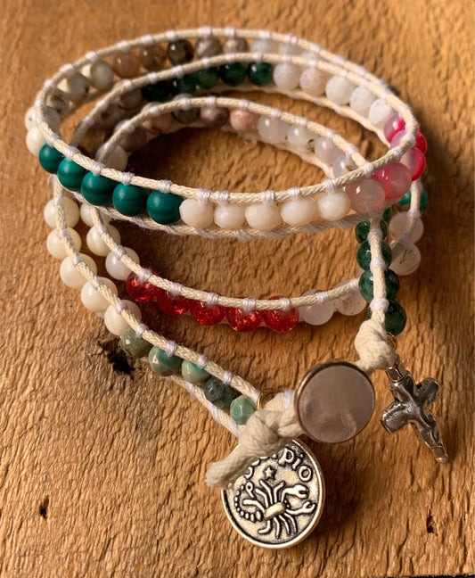 Bright White Wrap Bracelet - ByMNC