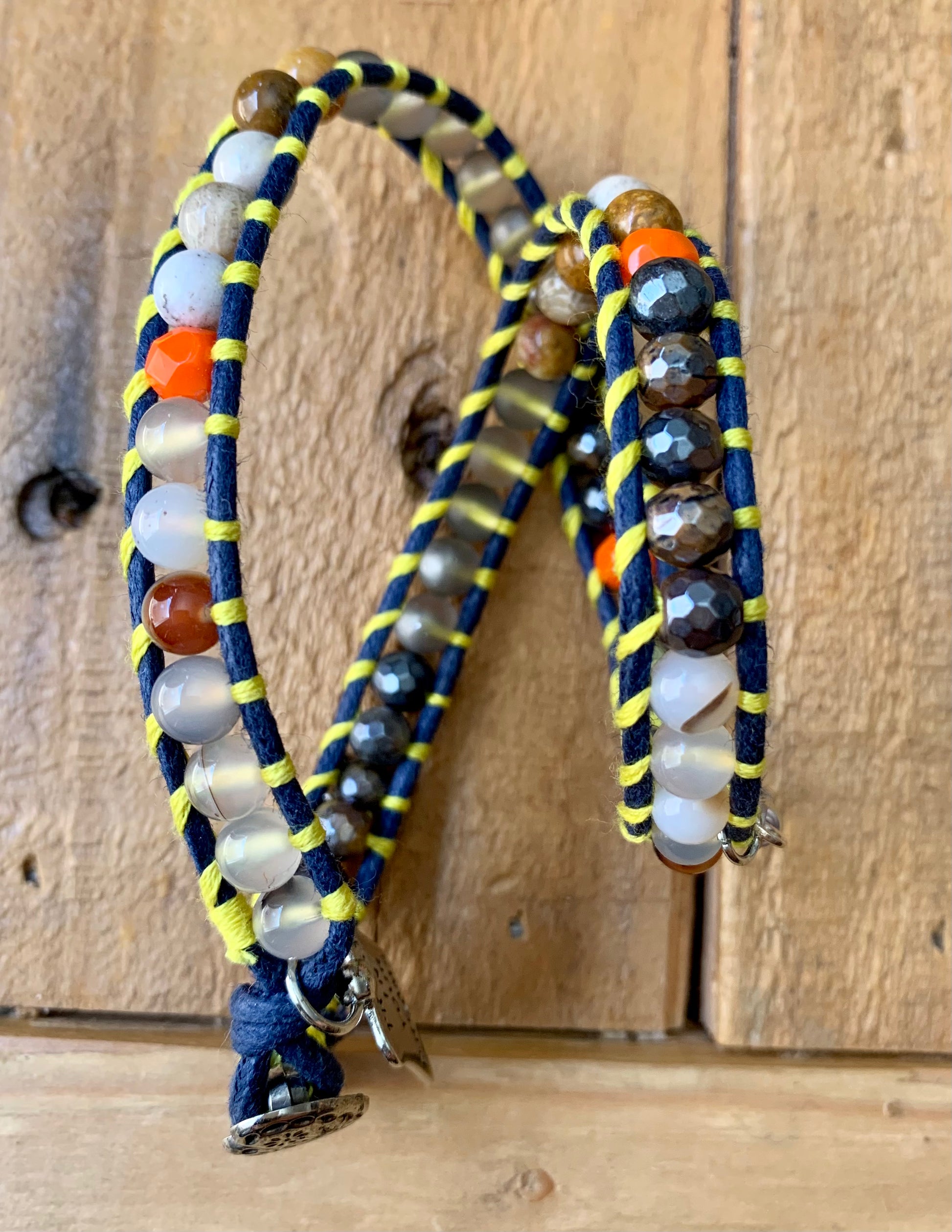 Neutral Toned Wrap Bracelet - ByMNC