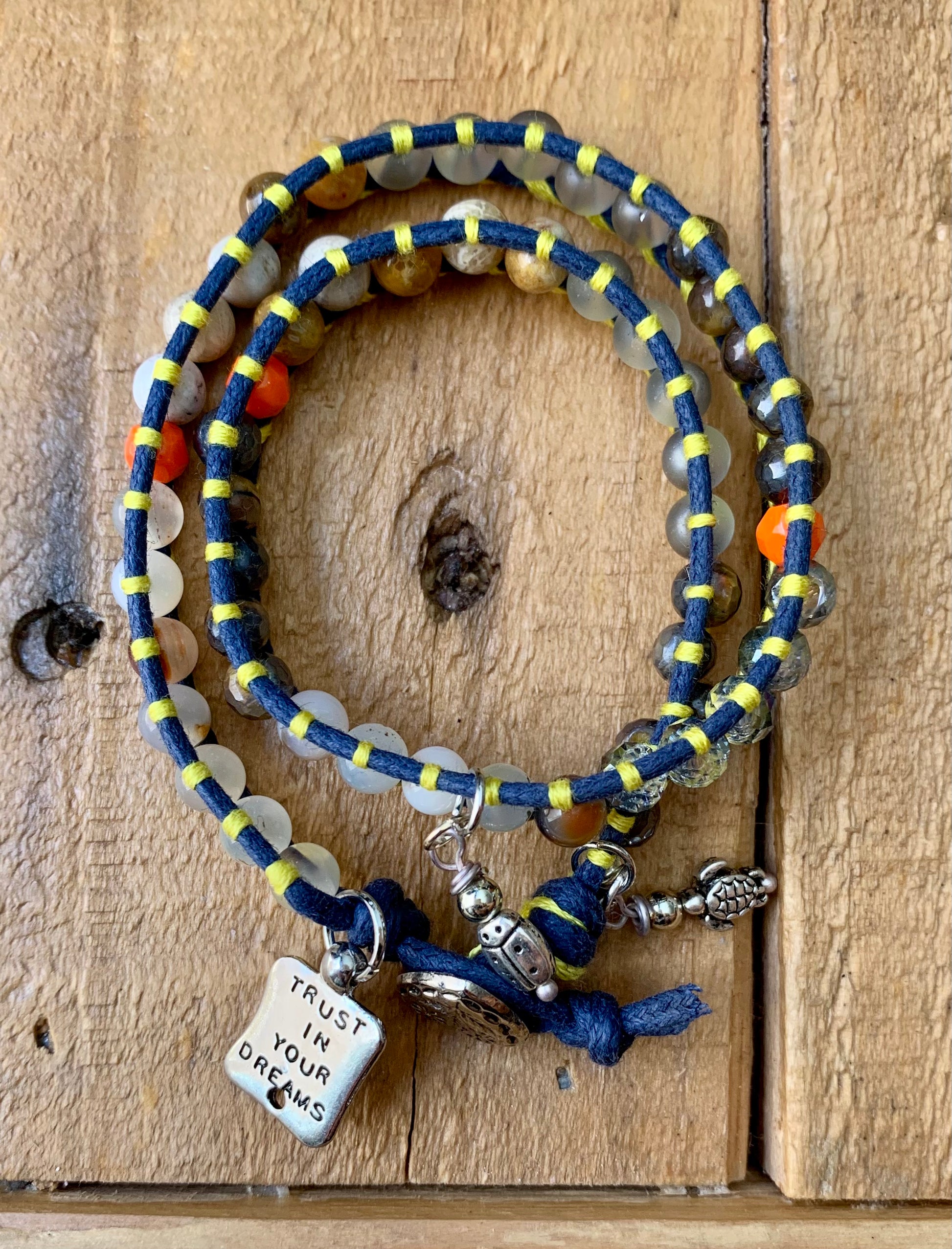 Neutral Toned Wrap Bracelet - ByMNC