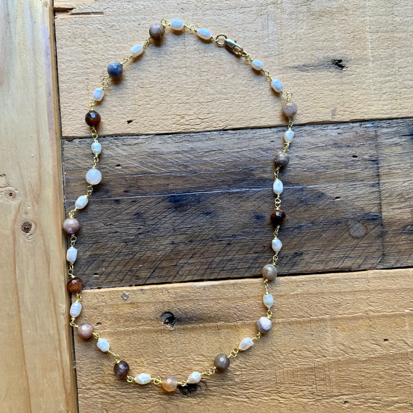Natural Beaded Set - ByMNC