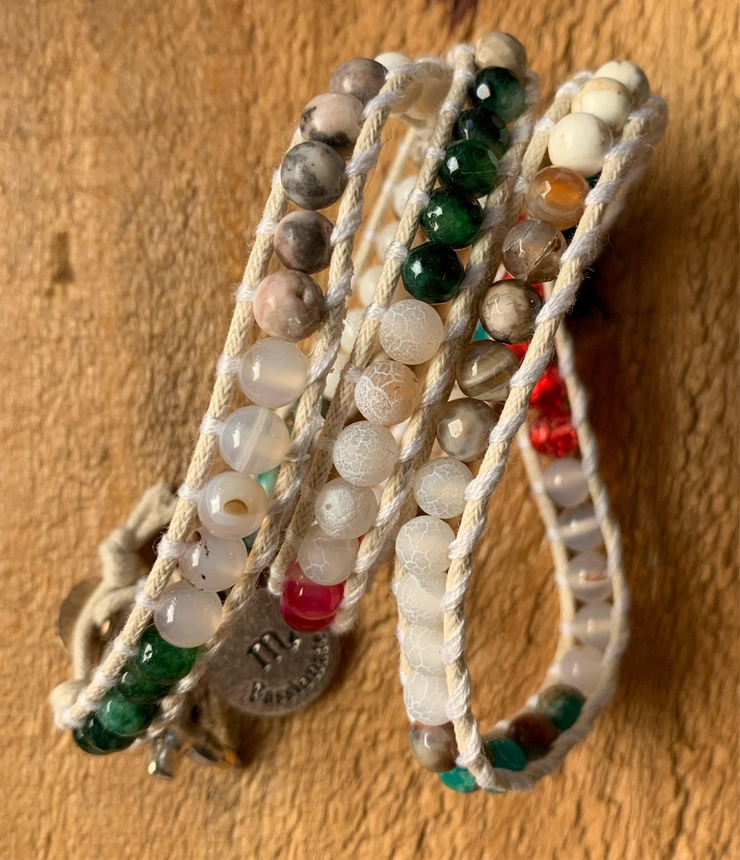 Bright White Wrap Bracelet - ByMNC