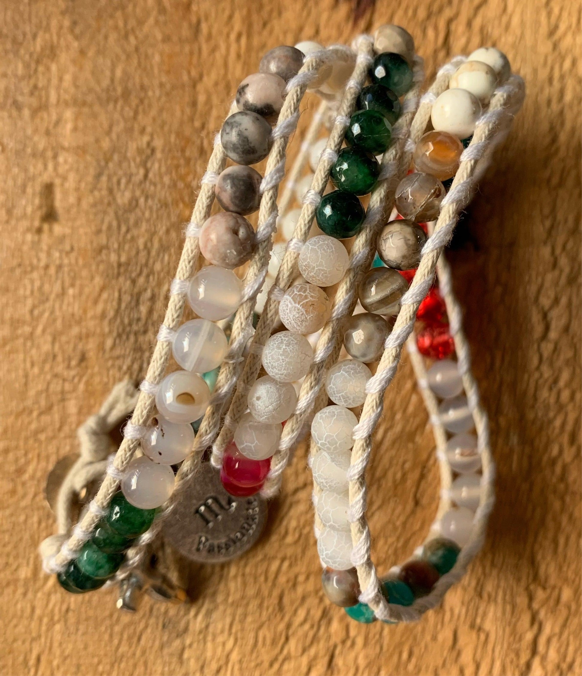 Bright White Wrap Bracelet - ByMNC