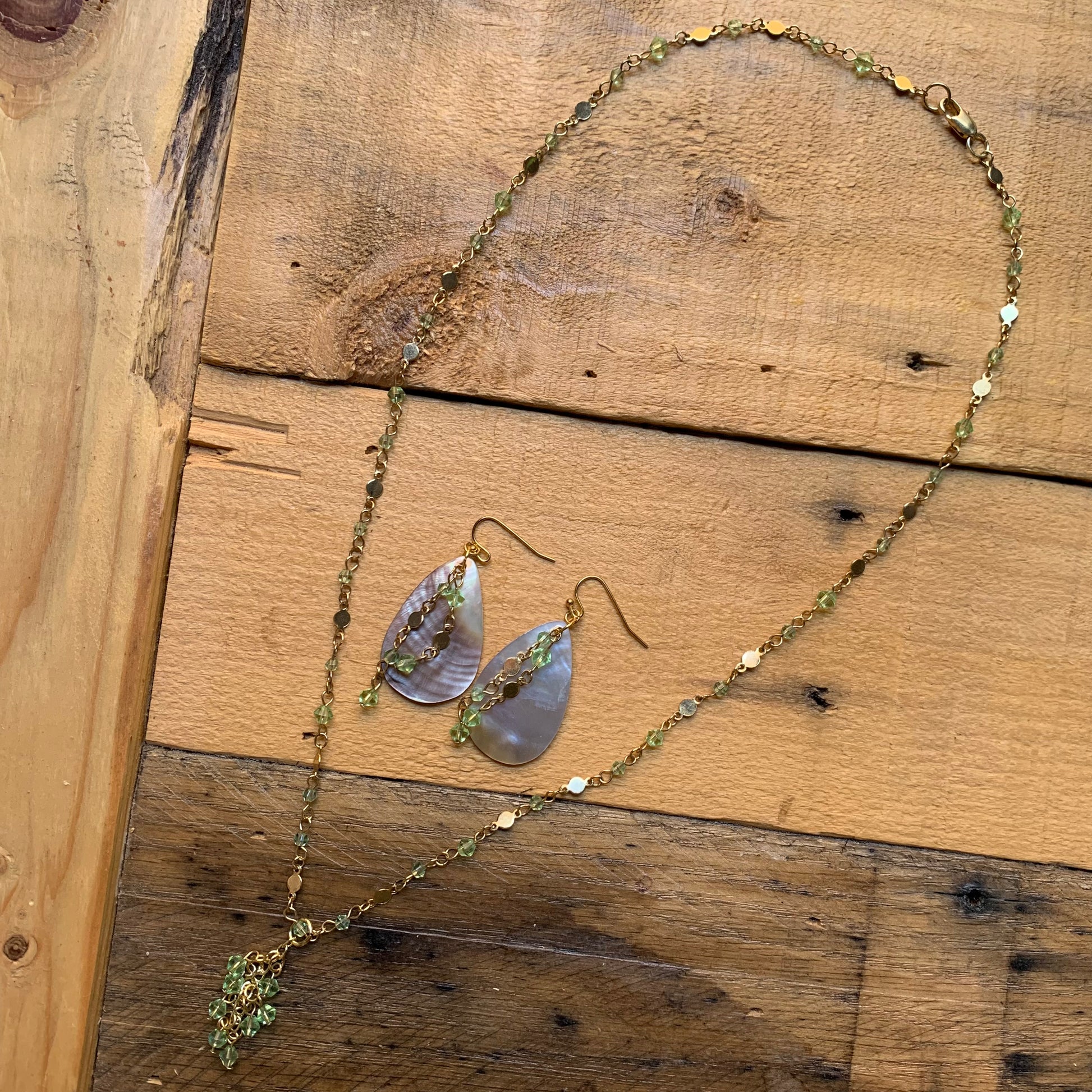 Dainty Gold Beaded Necklace - ByMNC