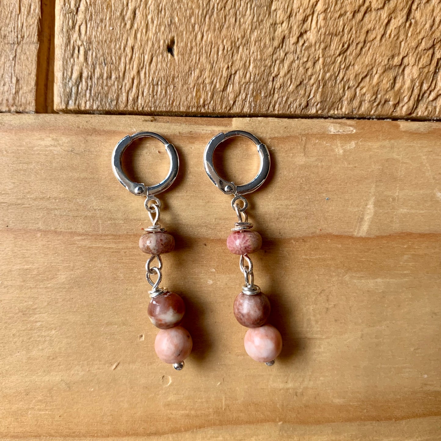 Light Pink Beaded Necklace Set - ByMNC